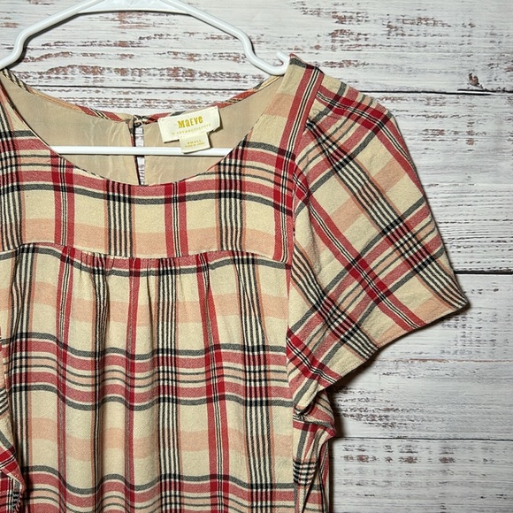 Maeve Priscilla Plaid Flutter Sleeve
Top from Anthropologie Small - Picture 6 of 16